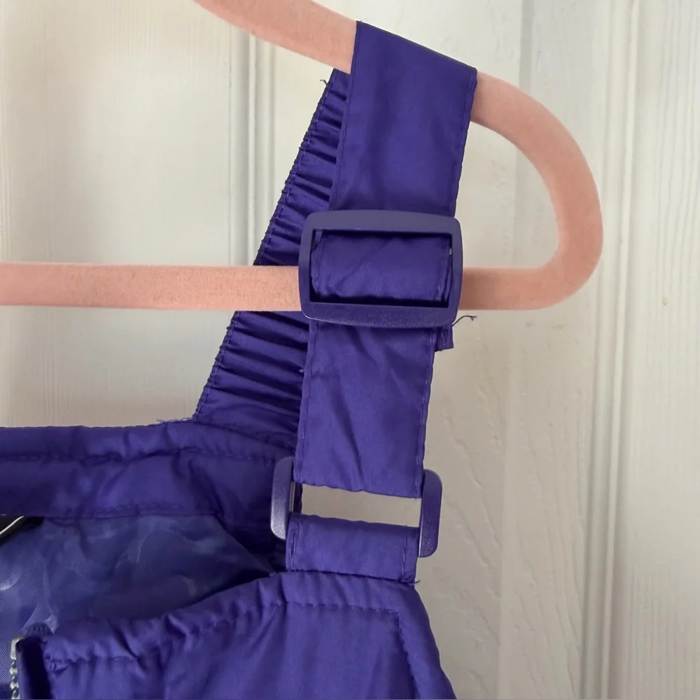 ZeroXposur Kids Purple Snow Overalls Size L-6X